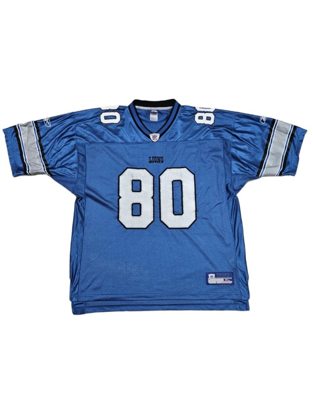 Detroit Lions Charles Rogers #80 Reebok Jersey XL